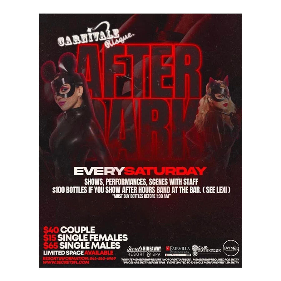 After Dark - 2am 5am with Carnivale Risque